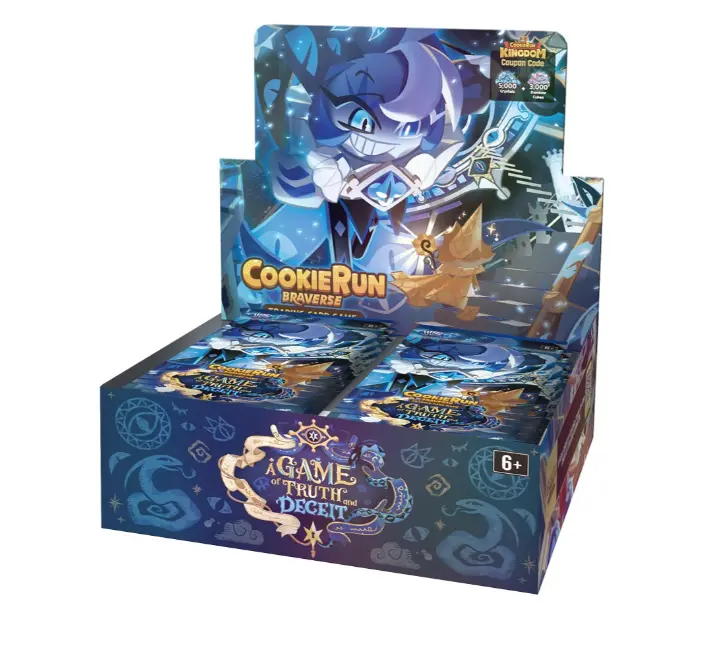 CookieRun TCG: Set 4: A Game of Truth and Deceit Booster Display