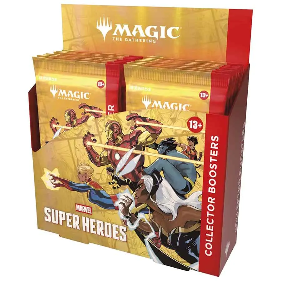MSH MARVEL SUPER HEROES COLLECTOR BOOSTER (12CT)