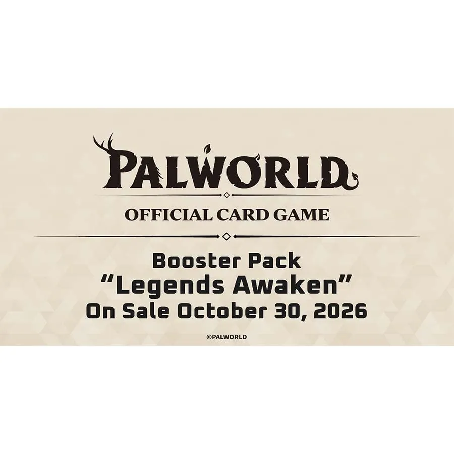 PALWORLD OFFICIAL CARD GAME: BOOSTER: LEGENDS AWAKEN (12CT)
