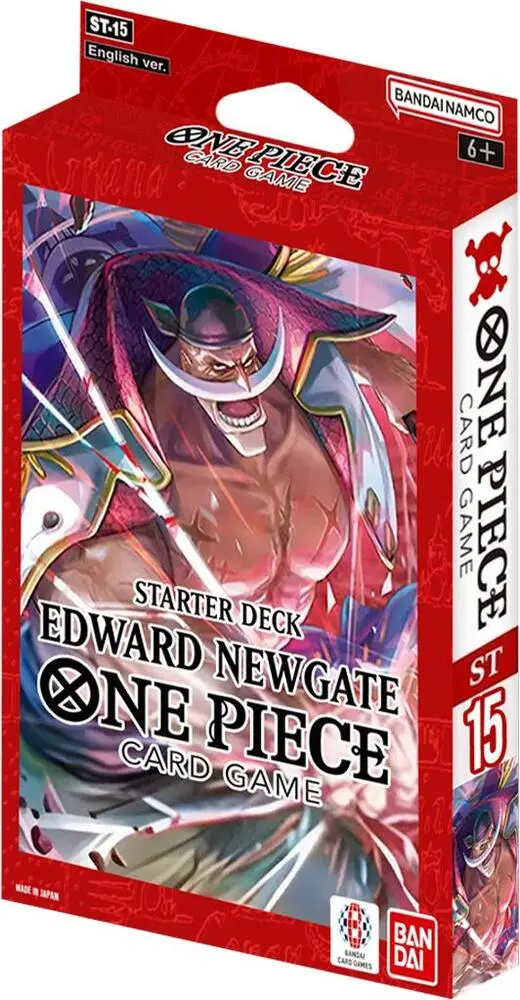 One Piece Starter Deck ST-15 Red Edward Newgate