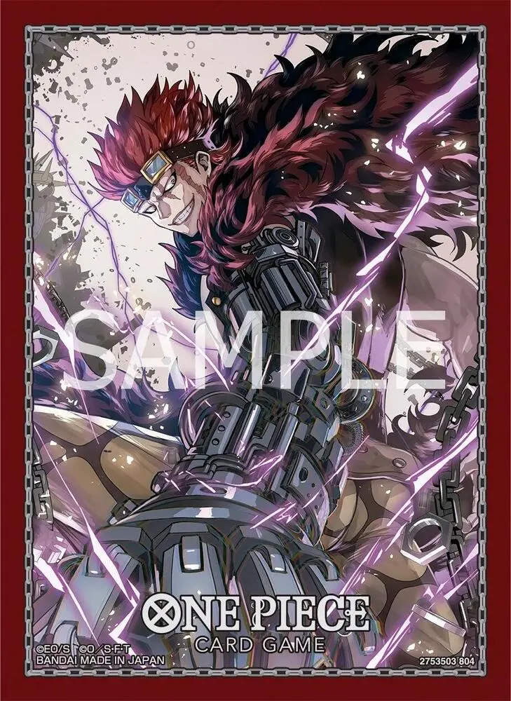 One Piece Card Game Official Sleeves: Eustass"Captain"Kid (70-Pack)