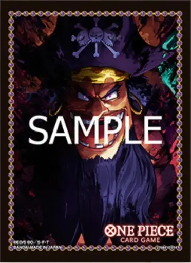 One Piece Card Game Official Sleeves: Marshall.D.Teach (70-Pack)
